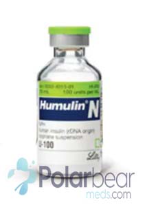 Humulin N Vials 100 Units/ml